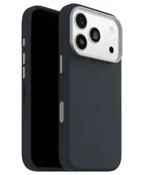 OtterBox Symmetry Cactus Leer MagSafe iPhone 17 Pro Hoesje Blauw afbeelding