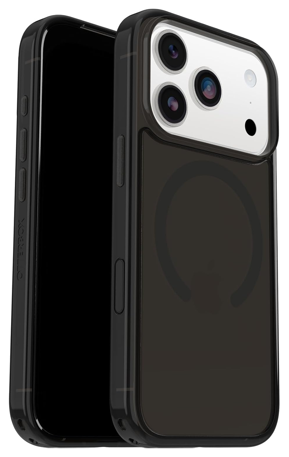 OtterBox Symmetry MagSafe iPhone 17 Pro Hoesje Back Cover Transparant Zwart afbeelding 1
