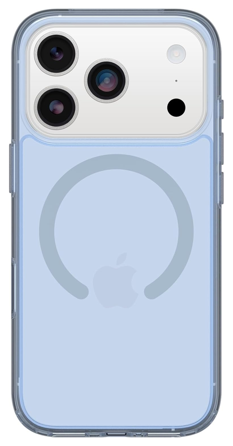 OtterBox Symmetry MagSafe iPhone 17 Pro Hoesje Back Cover Blauw afbeelding 2