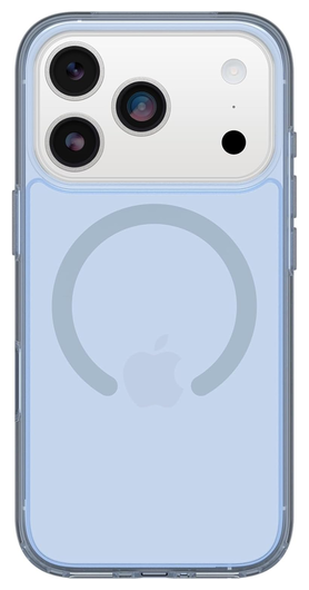 OtterBox Symmetry MagSafe iPhone 17 Pro Hoesje Back Cover Blauw afbeelding 2