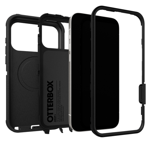 OtterBox Defender Pro MagSafe iPhone 17 Pro Max Hoesje Back Cover Zwart afbeelding 5