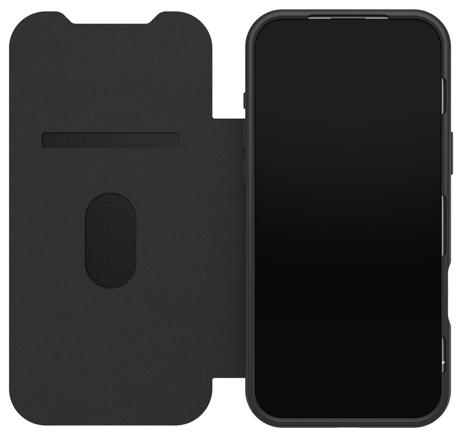 OtterBox React Folio iPhone 17 Pro Max Hoesje Book Case Transparant Zwart afbeelding 5