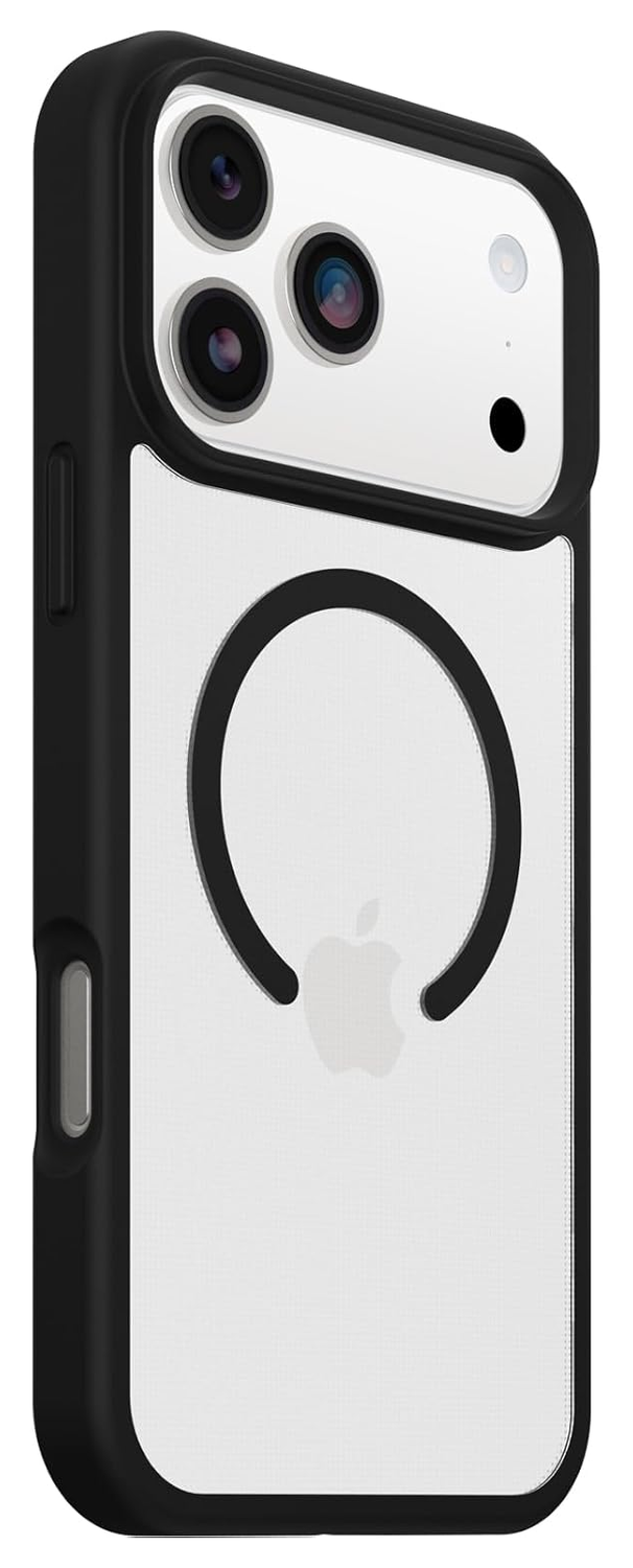 OtterBox React MagSafe Apple iPhone 17 Pro Max Hoesje Zwart Transparant afbeelding 4