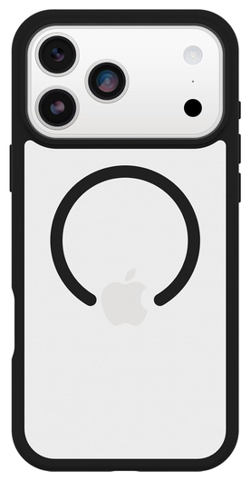 OtterBox React MagSafe Apple iPhone 17 Pro Max Hoesje Zwart Transparant afbeelding 2
