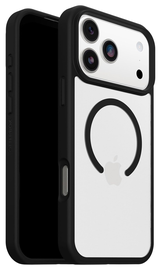 OtterBox React MagSafe Apple iPhone 17 Pro Max Hoesje Zwart Transparant