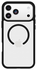 OtterBox React MagSafe Apple iPhone 17 Pro Max Hoesje Zwart Transparant afbeelding 2