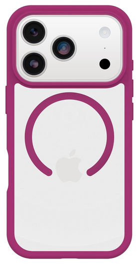 OtterBox React MagSafe Apple iPhone 17 Pro Max Hoesje Roze Transparant afbeelding 2