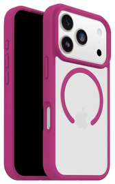 OtterBox React MagSafe Apple iPhone 17 Pro Max Hoesje Roze Transparant