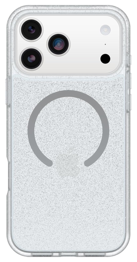 OtterBox React MagSafe Apple iPhone 17 Pro Max Hoesje Glitter Transparant afbeelding 2