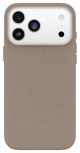 OtterBox Symmetry Cactus Leer MagSafe iPhone 17 Pro Max Hoesje Grijs afbeelding 2
