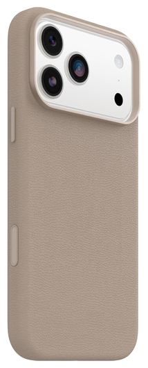 OtterBox Symmetry Cactus Leer MagSafe iPhone 17 Pro Max Hoesje Grijs afbeelding 4