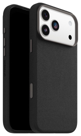 OtterBox Symmetry Cactus Leer MagSafe iPhone 17 Pro Max Hoesje Zwart afbeelding