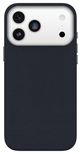 OtterBox Symmetry Cactus Leer MagSafe iPhone 17 Pro Max Hoesje Blauw afbeelding 2