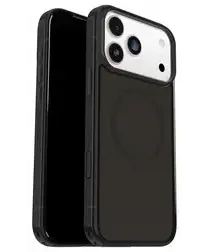 OtterBox Symmetry MagSafe iPhone 17 Pro Max Hoesje Back Cover Transparant Zwart afbeelding