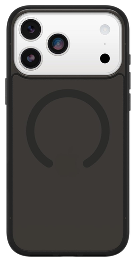 OtterBox Symmetry MagSafe iPhone 17 Pro Max Hoesje Back Cover Transparant Zwart afbeelding 2