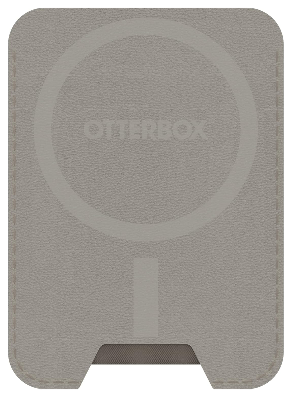 OtterBox Symmetry Cactus Leather MagSafe Wallet Magnetische Kaarthouder Grijs afbeelding 4