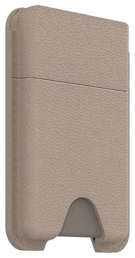 OtterBox Symmetry Cactus Leather MagSafe Wallet Magnetische Kaarthouder Grijs afbeelding 3