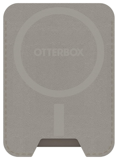 OtterBox Symmetry Cactus Leather MagSafe Wallet Magnetische Kaarthouder Grijs afbeelding 4