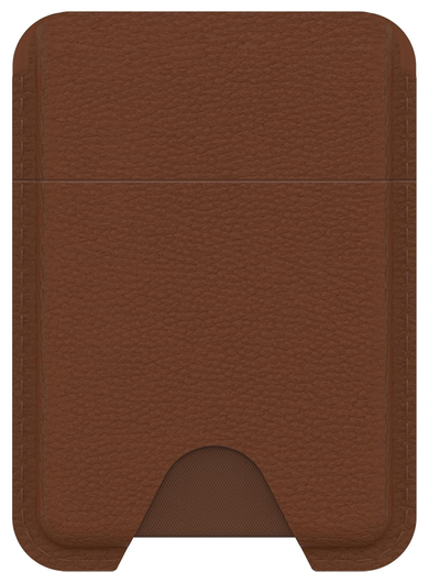 OtterBox Symmetry Cactus Leather MagSafe Wallet Magnetische Kaarthouder Bruin afbeelding 2