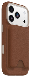OtterBox Symmetry Cactus Leather MagSafe Wallet Magnetische Kaarthouder Bruin