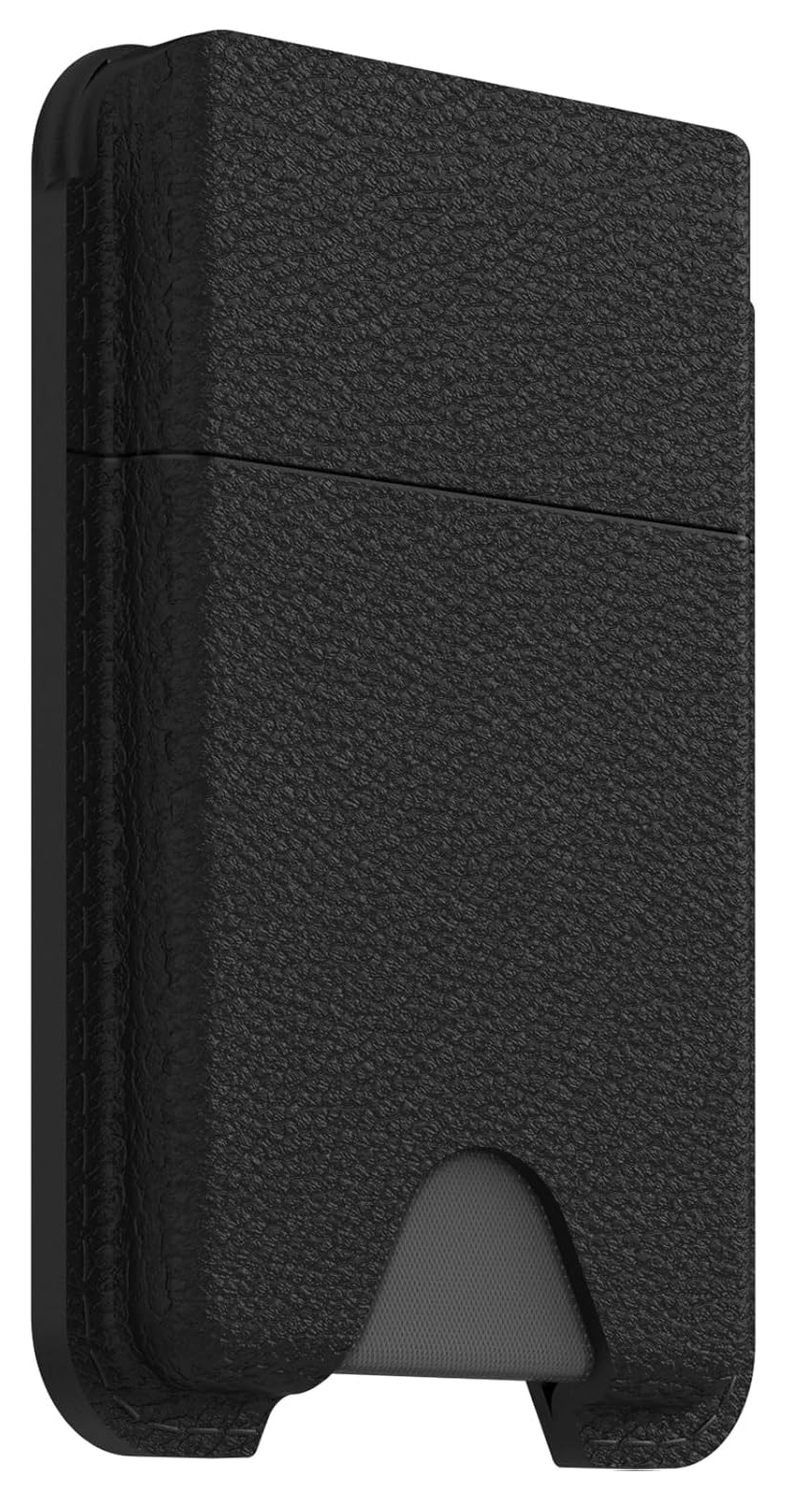 OtterBox Symmetry Cactus Leather MagSafe Wallet Magnetische Kaarthouder Zwart afbeelding 3