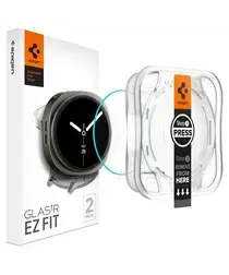 Spigen EZ Fit GLAS.tR Samsung Galaxy Watch 8 44MM Screen Protector 2-Pack afbeelding