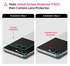 Spigen EZ Fit Optik Pro Samsung Z Flip 7 Camera Lens Protector zwart (2-Pack) afbeelding 2
