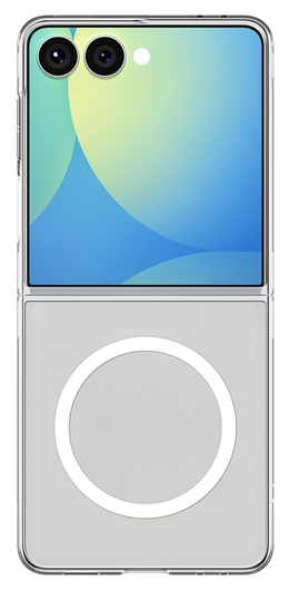 Spigen Air Skin MagFit Samsung Galaxy Z Flip 7 Hoesje MagSafe Transparant afbeelding 8
