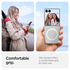 Spigen Air Skin MagFit Samsung Galaxy Z Flip 7 Hoesje MagSafe Transparant afbeelding 5