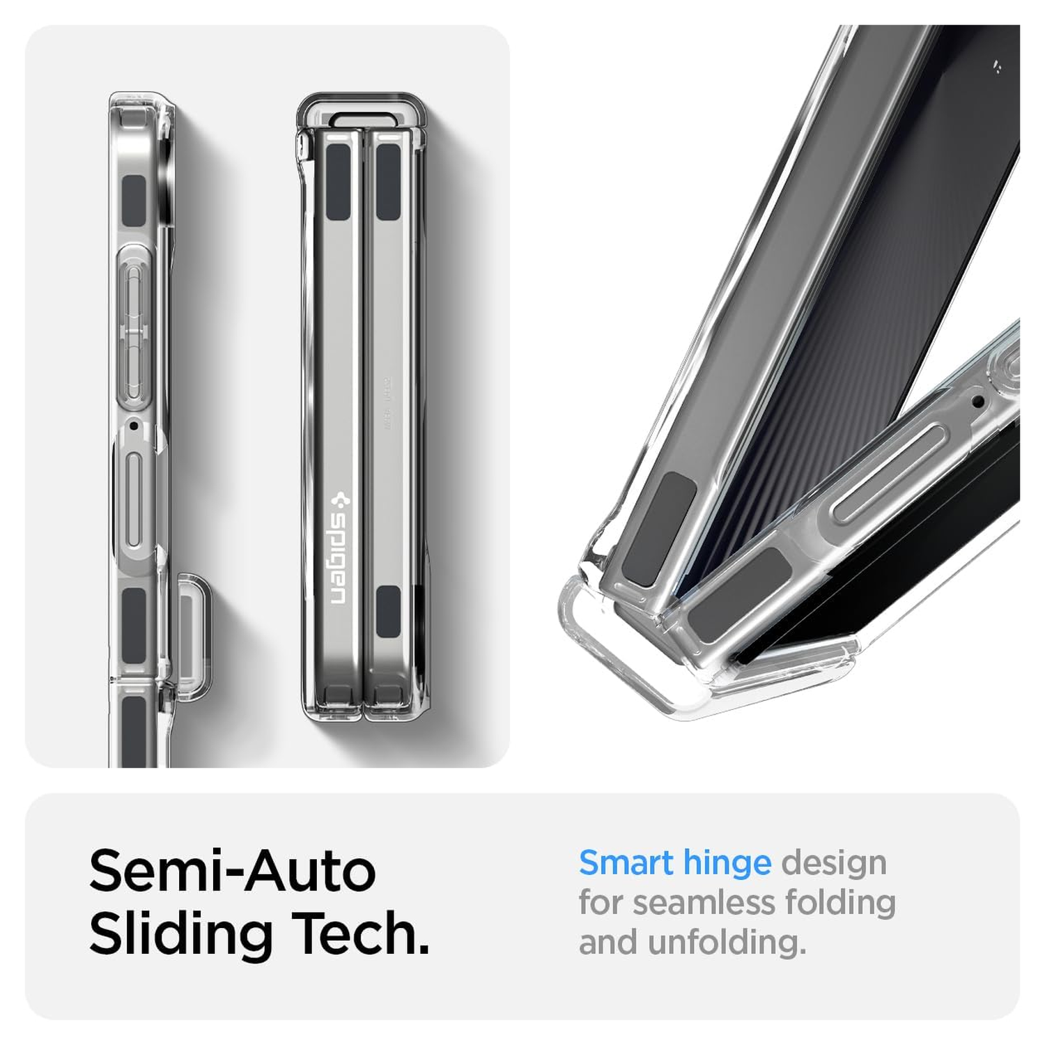 Spigen Ultra Hybrid MagFit Samsung Galaxy Z Flip 7 Hoesje MagSafe Neo One afbeelding 5