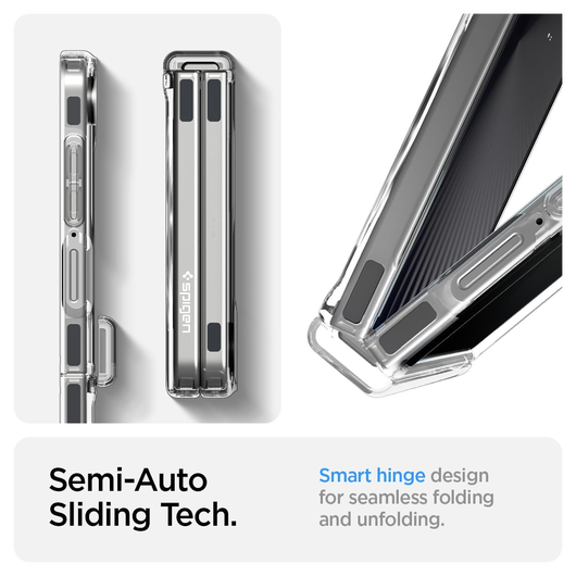 Spigen Ultra Hybrid MagFit Samsung Galaxy Z Flip 7 Hoesje MagSafe Neo One afbeelding 5