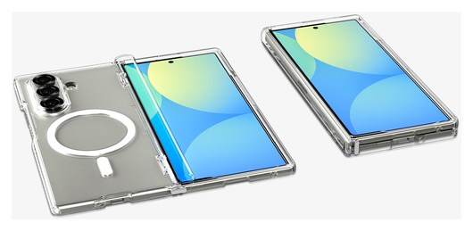 Spigen Ultra Hybrid MagFit Samsung Galaxy Z Fold 7 Hoesje MagSafe Wit afbeelding 12