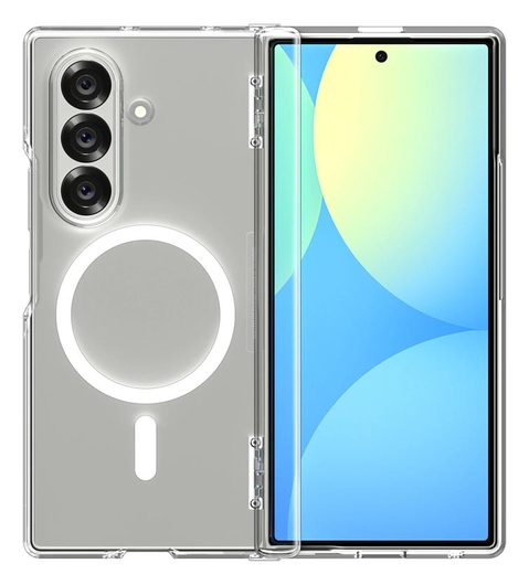 Spigen Ultra Hybrid MagFit Samsung Galaxy Z Fold 7 Hoesje MagSafe Wit afbeelding 9