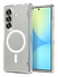 Spigen Ultra Hybrid MagFit Samsung Galaxy Z Fold 7 Hoesje MagSafe Wit afbeelding 1