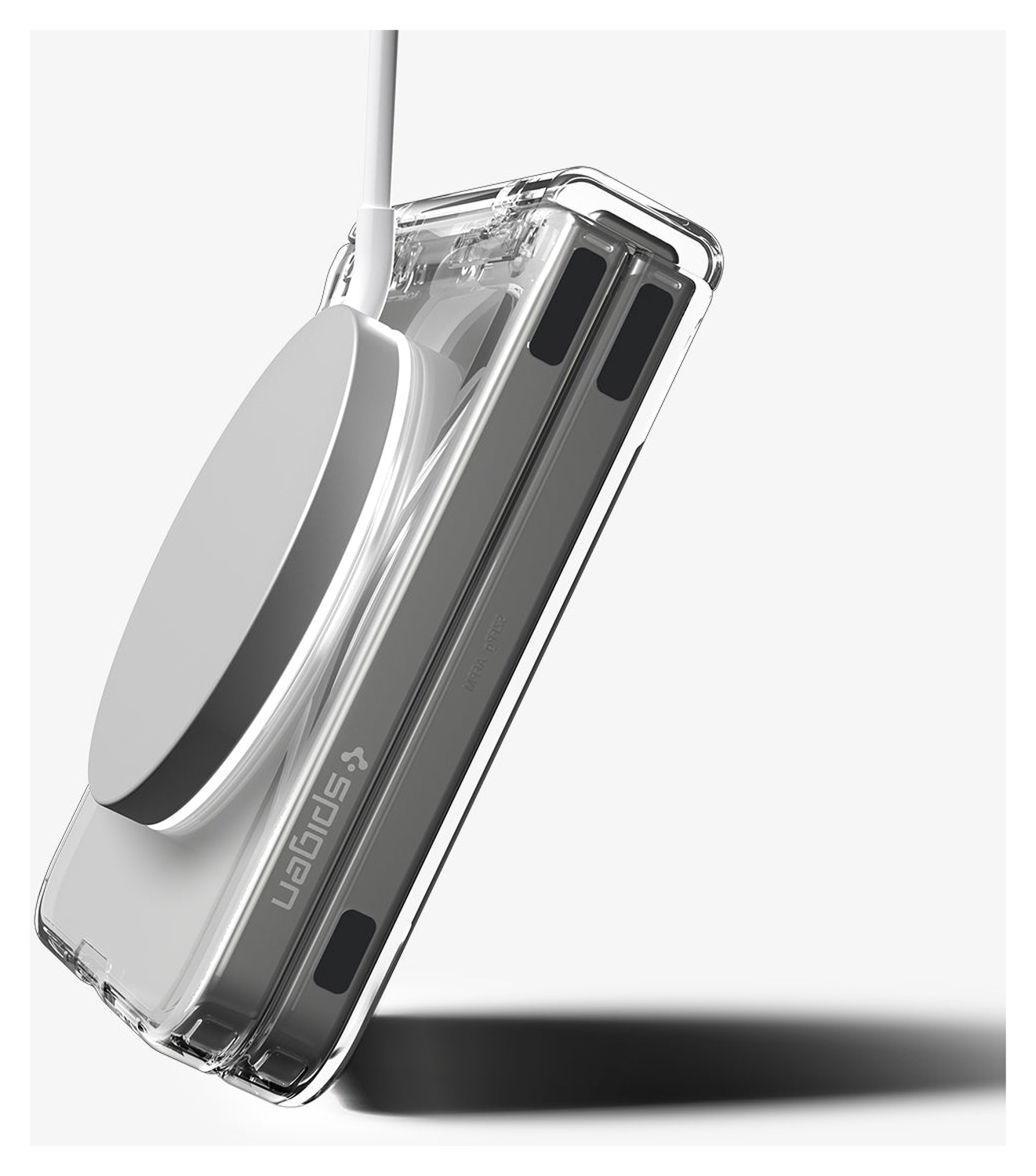 Spigen Ultra Hybrid MagFit Samsung Galaxy Z Flip 7 Hoesje MagSafe Wit afbeelding 13