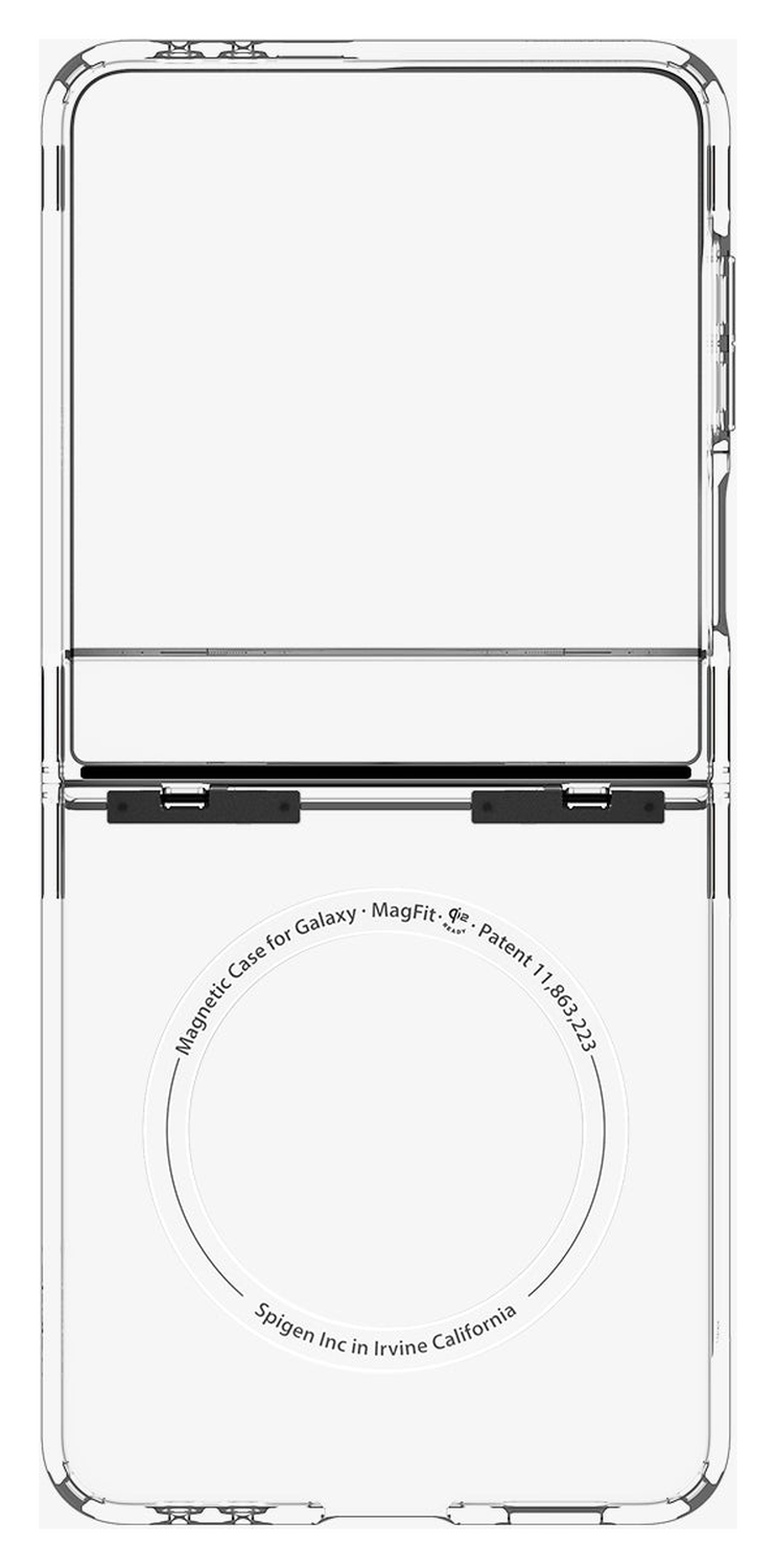 Spigen Ultra Hybrid MagFit Samsung Galaxy Z Flip 7 Hoesje MagSafe Wit afbeelding 18