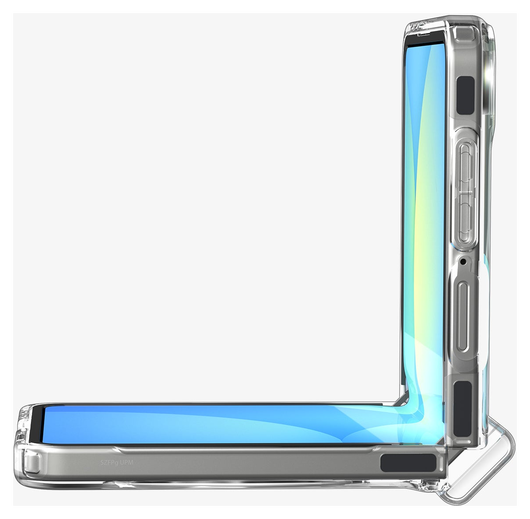 Spigen Ultra Hybrid MagFit Samsung Galaxy Z Flip 7 Hoesje MagSafe Wit afbeelding 12