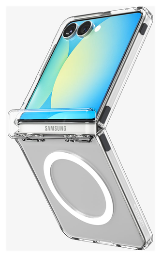 Spigen Ultra Hybrid MagFit Samsung Galaxy Z Flip 7 Hoesje MagSafe Wit afbeelding 15