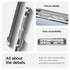 Spigen Ultra Hybrid MagFit Samsung Galaxy Z Flip 7 Hoesje MagSafe Wit afbeelding 5