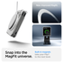 Spigen Ultra Hybrid MagFit Samsung Galaxy Z Flip 7 Hoesje MagSafe Wit afbeelding 7