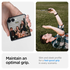 Spigen Air Skin Samsung Galaxy Z Flip 7 Hoesje Back Cover Aramide Zwart afbeelding 6