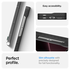 Spigen Air Skin Samsung Galaxy Z Flip 7 Hoesje Back Cover Aramide Zwart afbeelding 8