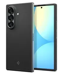 Spigen Air Skin Samsung Galaxy Z Fold 7 Hoesje Back Cover Aramide Zwart afbeelding