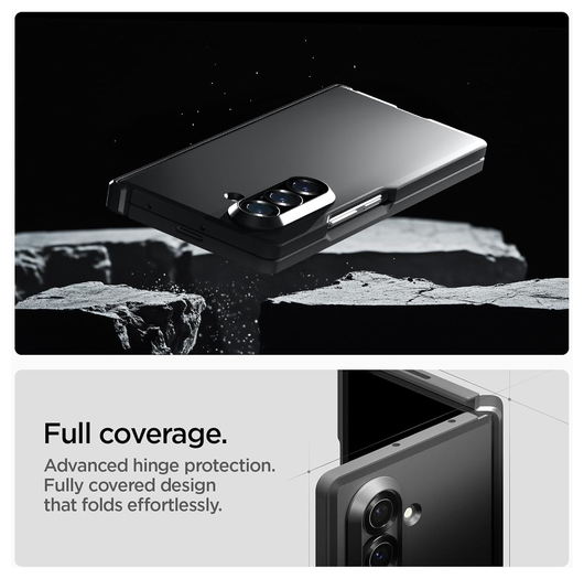 Spigen Tough Armor Samsung Galaxy Z Fold 7 Hoesje MagSafe Back Cover Zwart afbeelding 2