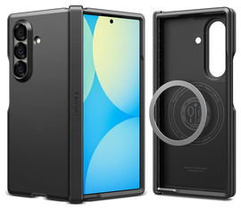 Spigen Tough Armor Samsung Galaxy Z Fold 7 Hoesje MagSafe Back Cover Zwart