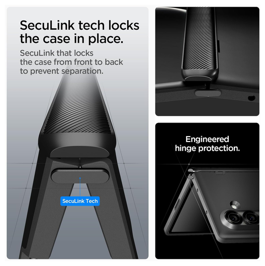 Spigen Slim Armor MagFit Samsung Galaxy Z Fold 7 Hoesje MagSafe Zwart afbeelding 5