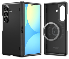 Spigen Slim Armor MagFit Samsung Galaxy Z Fold 7 Hoesje MagSafe Zwart