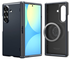Spigen Slim Armor MagFit Samsung Galaxy Z Fold 7 Hoesje MagSafe Metal Slate afbeelding 1