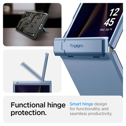 Spigen Tough Armor Samsung Galaxy Z Flip 7 Hoesje MagSafe Back Cover Blauw afbeelding 6