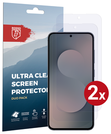 Rosso Samsung Galaxy S25 FE Screen Protector Case Friendly Folie Duo Pack